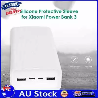 AU 30000mAh Power Bank Case Protective Cover For Xiaomi Mobile Power (White) • $8.20