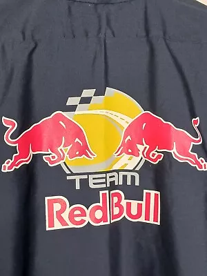 3XL Red Bull Racing Team F1 Mechanic Shirt Pit Crew Short Sleeve Double Sided  • $99