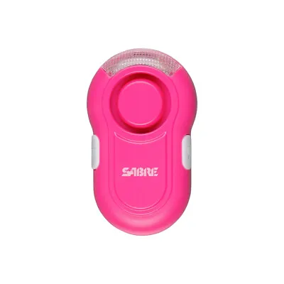 Sabre Personal Alarm With Clip And Led Light Pink • $9.99