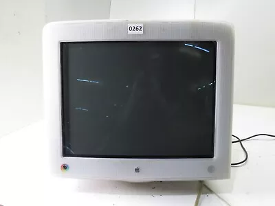 APPLE STUDIO DISPLAY 21 CRT Monitor Power Macintosh G4 Grey White Graphite M4868 • $299.99