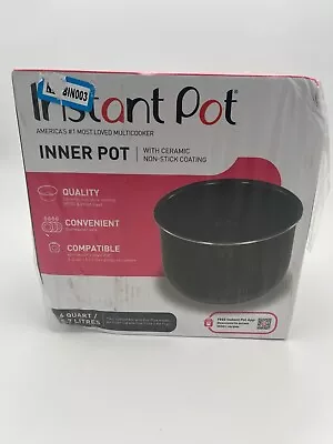 Instant Pot Ceramic Non-Stick Interior Coated Inner Cooking Pot 6 Quart NEW! • $33.99