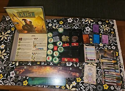 7 Wonders: Duel Board Game By Repos 100% Complete! 2 Player Strategy Game • £4.75