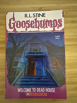 Goosebumps - #1 Welcome To Dead House - R.L. Stine • $5
