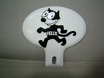 Felix The Cat License Plate Topper Felix Topper Stamped Steel Felix The Cat • $29.99