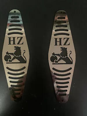 Holden HZ Ute Vent Covers HZ & Old Lion Logo Polished Stainless • $70