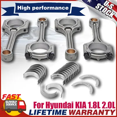 Connecting Rod+ Main Rod Bearings For HYUNDAI ELANTRA KIA FORTE KIA 1.8L 2.0L L4 • $119.25