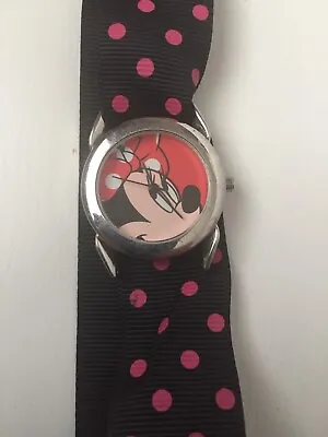 Spares / Repairs Disney Minnie Mouse Ribbon Watch By Tantrum In Original Box • £6.18