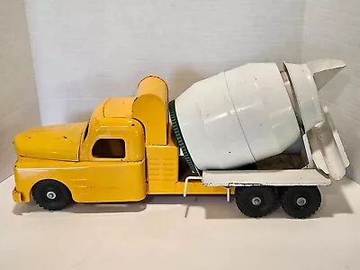 Vintage Structo Toys Ready Mix Cement Mixer Truck Pressed Steel • $59.99