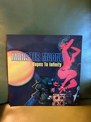 Monster Magnet Dopes To Infinity  2x LP Vinyl A&M Records Black Excellent! • $175