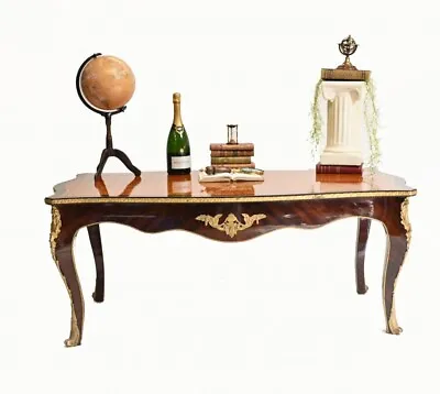 Empire Coffee Table French Ormolu Kingwood • $1340