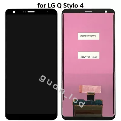 For LG Stylo 4 Q710 Q710HS Q710MS Q710TS LCD Touch Screen Digitizer ± Frame • $23.36