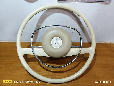 Mercedes Benz W108 W109 W111 W113 Pagoda Sl W114 W115 White Steering Wheel OEM  • $950