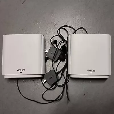 ASUS ZenWiFi CT8 Tri-Band Mesh Wi-Fi 6 System - White (Set Of 2) • $100