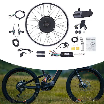 700C 28 /29'' 1000W LCD Electric Bicycle Motor Conversion Kit Ebike Rear Wheel • $216.60