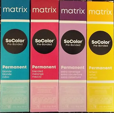 Matrix Socolor Extra Coverage Permanent Hair Color 3oz - Choose Any Shade • $16.95