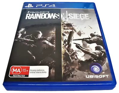 Tom Clancy's Rainbow Six Siege PS4 Playstation 4  • $14.90