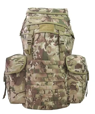 Official Mod Army Cadet Rucksack 50 Litre Bergen 50l Mtp Btp Camo Bag Doe Pack • £49.99