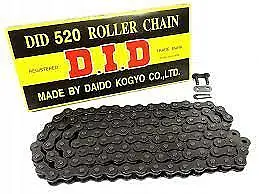 New Did Standard Motorcycle Drive Chain 520d 520 / 110l 110 Links • £32.99