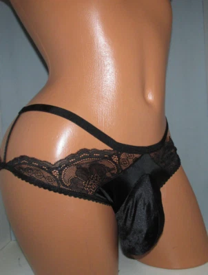 $26.99 • Buy Victoria's  Cheeky SISSY POUCH PANTIES Crossdress For Men Sz 26-44 S