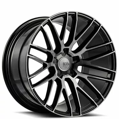 4ea 20  Savini Wheels Black Di Forza BM13 Gloss Black With DDT Rims (S6) • $2044