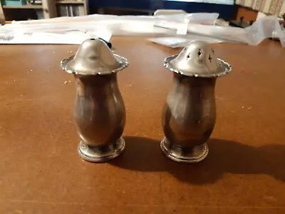 Falstaff Silver Plate England Salt And Pepper Shakers • £5