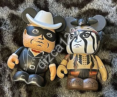 Disney Vinylmation Lone Ranger And Tonto Johnny Depp Park Set 1 3in Figture • $7.99