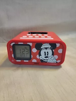 IHome DY-H22.3 Disney Minnie Mouse Dual Alarm Clock IPod Docking Speaker System • $14.97