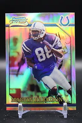 Marvin Harrison Colts 2001 Bowman Chrome Rookie Reprint Refractor #BRC5 • $7.49