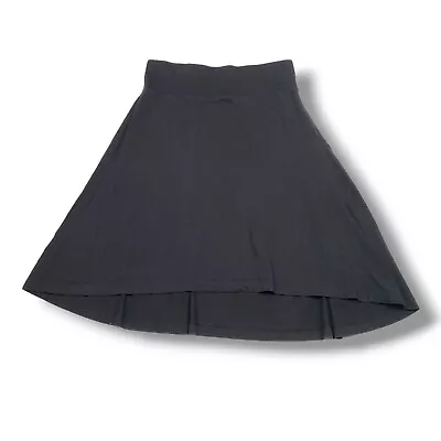 Pure Jill A Line Skirt Womens Medium Black Pull On J Jill • $24.90