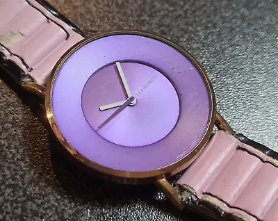 Women`s Lambretta Quartz Analog Watch Purple Color Ladies Watch Diameter 35mm • £4.99