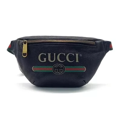 Authentic GUCCI GUCCI PRINT 527792 0GCCT Waist Bag • $510
