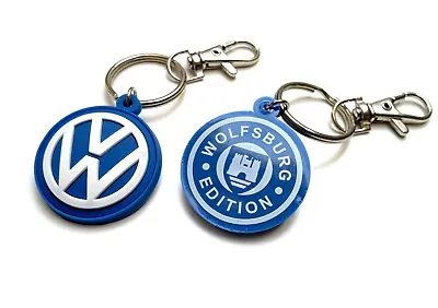 $6.45 • Buy Rubber Keychain For VW Golf GTI PVC Key Fob Keyring Fits: Volkswagen VR6 G60 R32