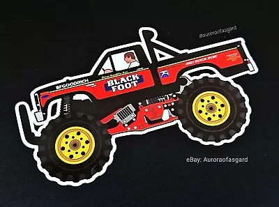 RC Sticker / Decal Suit Pitbox / Toolbox Blackfoot Style Ford Ranger Tamiya • £3.50