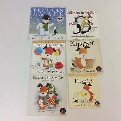 Mick Inkpen Kipper 6 Children's Picture Book Lot • $17.99