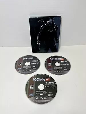 Mass Effect Trilogy (Sony PlayStation 3 2012) PS3 No Slipcover Or Manual Tested • $11.68