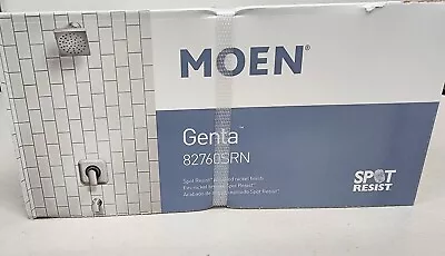 Moen Genta Tub Shower In Spot Resist Brushed Nickel Shower Set - 82760SRN • $137.98