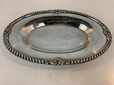 Vintage EPCA Bristol Silver Plate Oval Tray By Poole #20 • $75