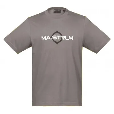 MA.Strum - Logo Print Tee (Dark Slate) Size: XS • £37