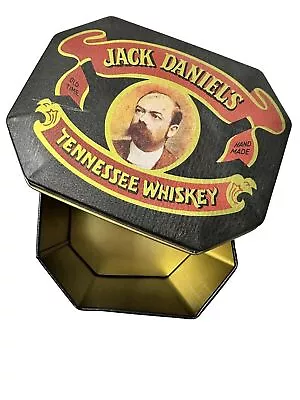 Vintage Tin Jack Daniels Whiskey Bristol Ware Tin Tennessee Whiskey Distillery • $10