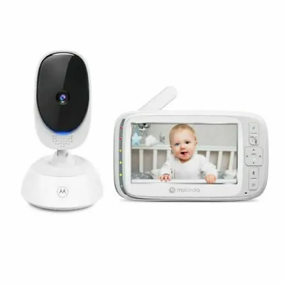 Motorola VM75 5  Video Baby Monitor & Camera With 5  Screen 2-Way Audio • $37.95