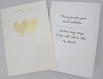 £1.49 • Buy Wedding Invitation  Acceptance Card And Wedding Invitation Party Regret Cards 