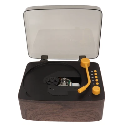 Portable Bluetooth5.0 CD Player HiFi Stereo With Dust Cover Remote Control • £61.78