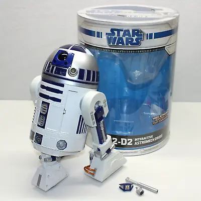 STAR WARS R2D2 ASTROMECH DROID Interactive Robot Hasbro COMPLETE In ORIGINAL • $373.45