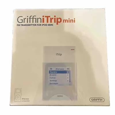  Griffin ITrip Mini FM Transmitter IPod 4025-MINI  • $16.88