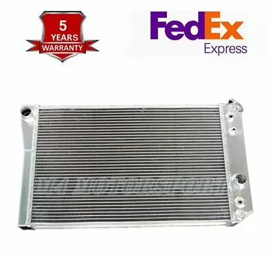 3 Row All Aluminum Radiator For 1984-1990 Chevy Corvette/S10 V8 Conversion AT/MT • $139.90