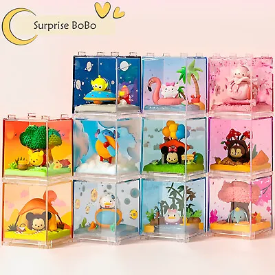 MINISO Disney Tsum Tsum Little World In Box Series Confirmed Blind Box Figure • $14.24