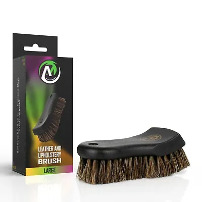 Alien Magic Car Care Leather Cleaning Brush Upholstery Brush Soft Horse Hair • £15.91