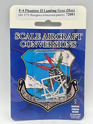 Scale Aircraft Conversions - F-4 Phantom II Landing Gear For 1/72 Hasegawa • $13.95