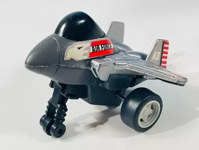 Vintage Unbranded Platic Toy Plane Air Force A3 Gray GOOD CONDITION • $3.99