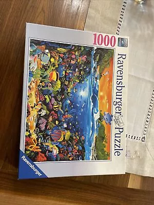 Ravensburger Puzzle 1000 Pieces  Ocean And Tropical Fish • $2